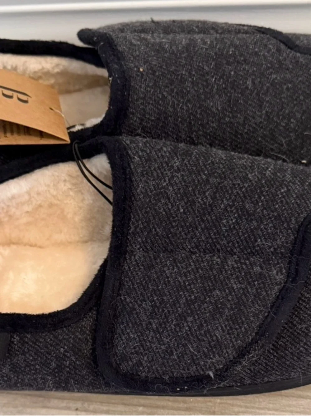 Black Slip-On Comfort Shoes